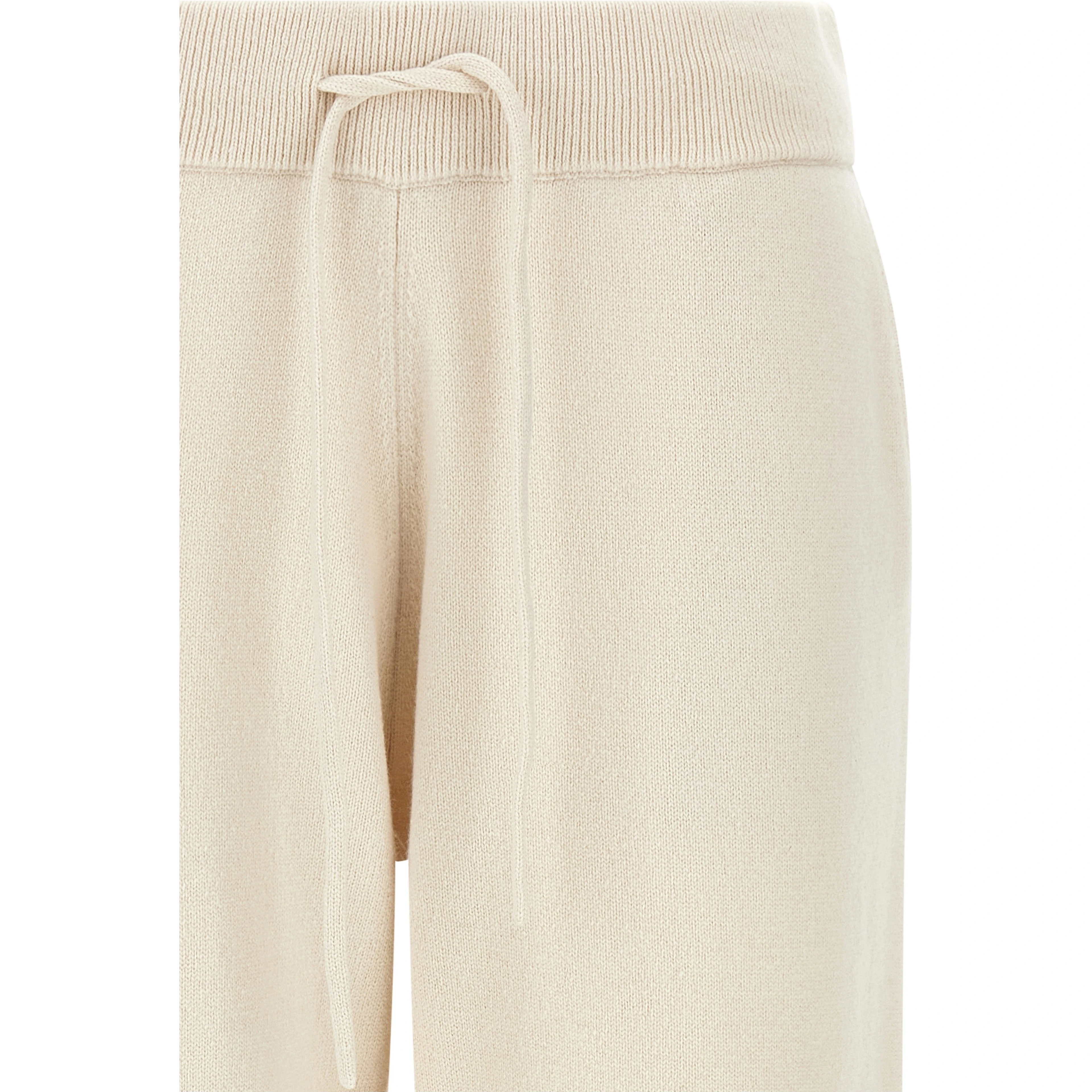 White Wool Athletic Pants