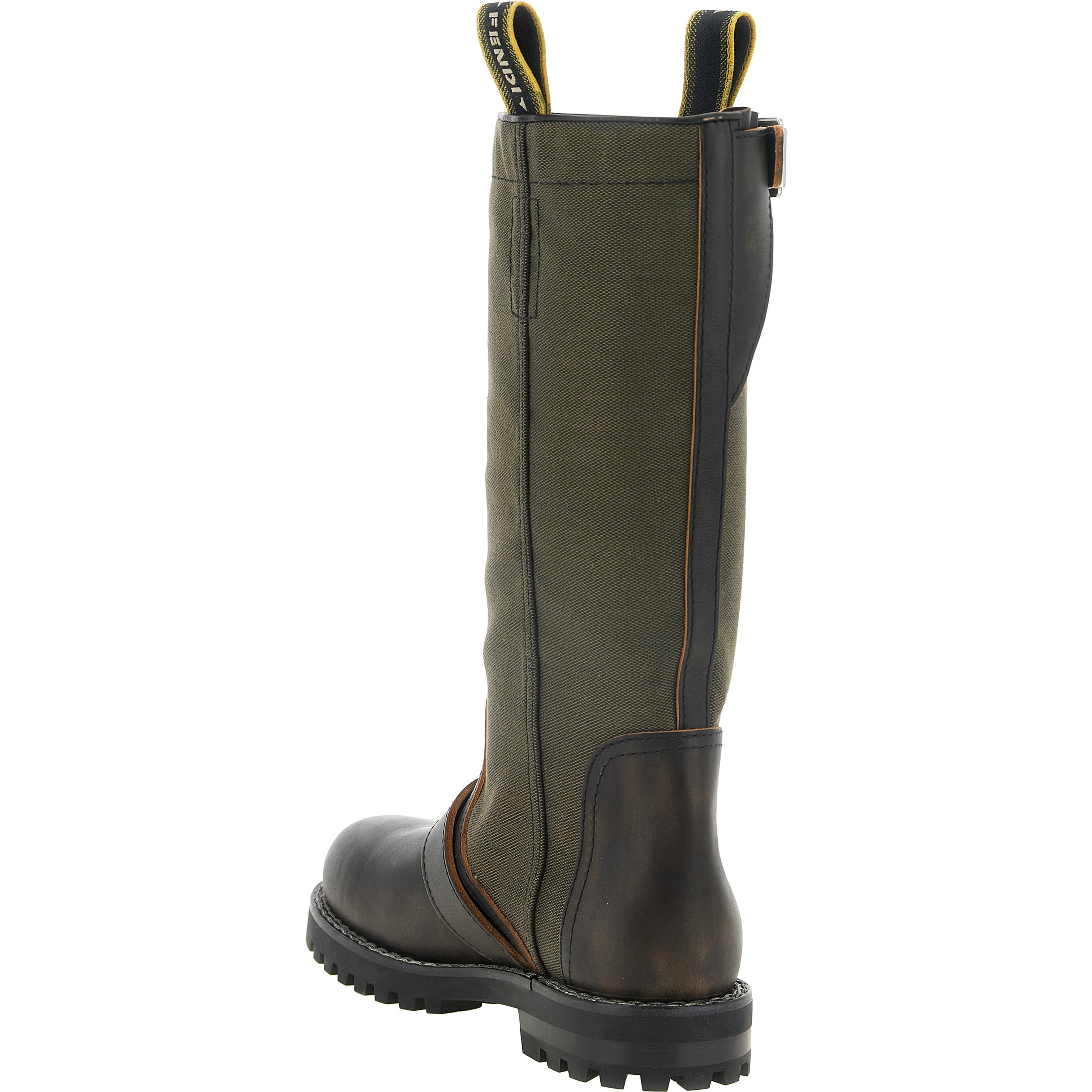 Bicolor Calfskin Over The Knee
