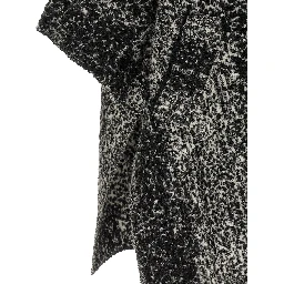 Bicolor Wool Coat