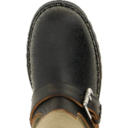 Bicolor Calfskin Over The Knee