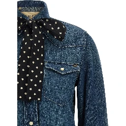 Blue Cotton Blouse