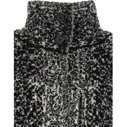 Bicolor Wool Coat