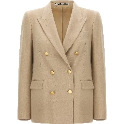 Beige Cashmere Blazer