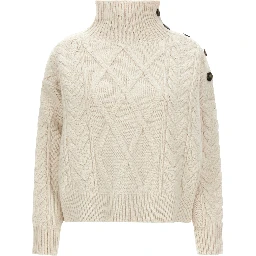 White Wool Cardigan