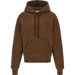 Brown Cotton Hoodie