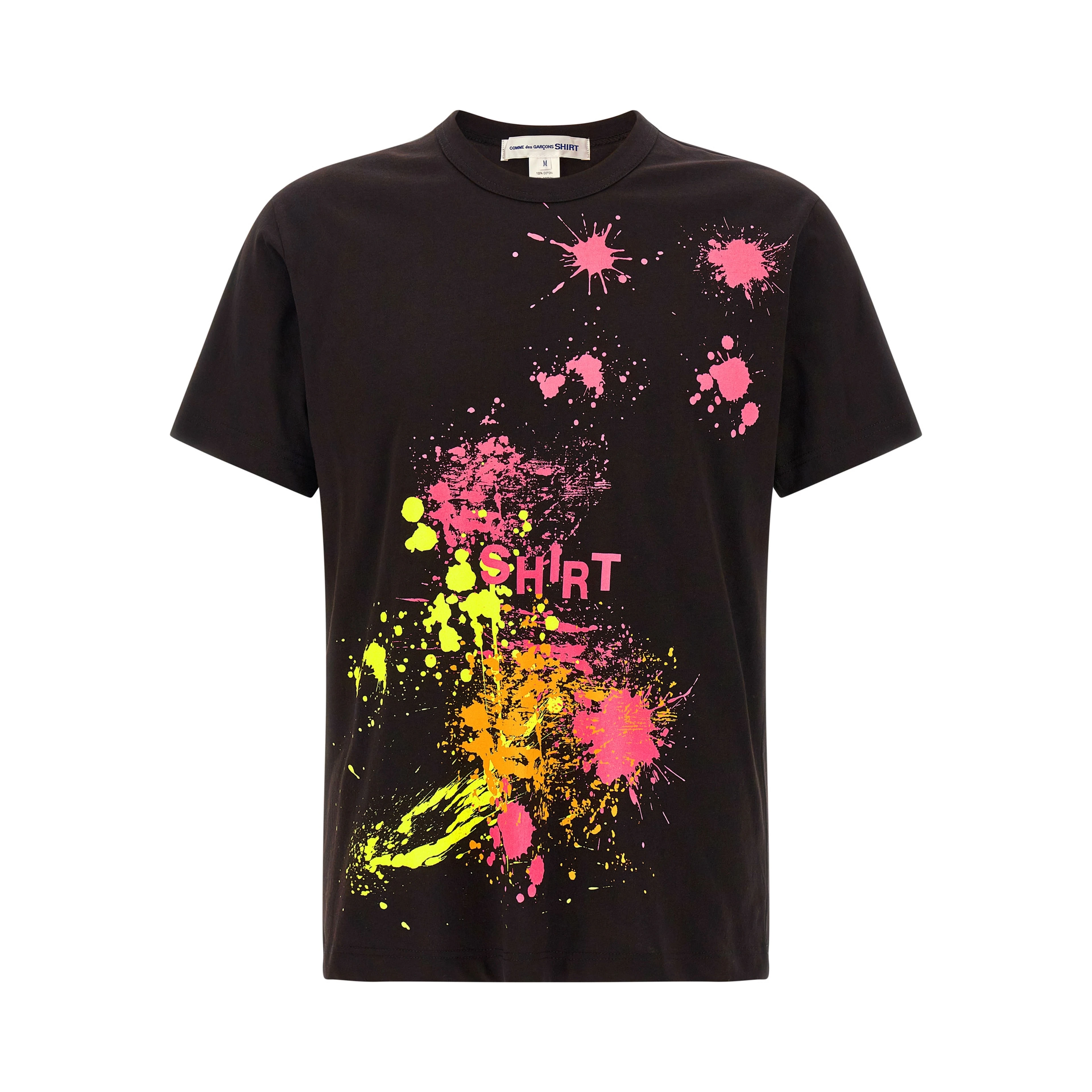 Black Cotton T-Shirt