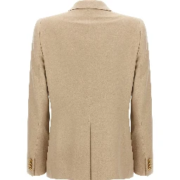 Beige Cashmere Blazer