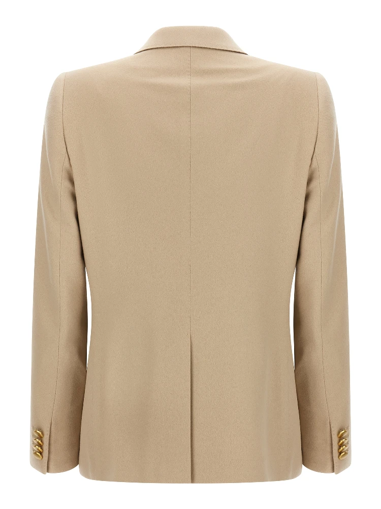 Beige Cashmere Blazer alternative