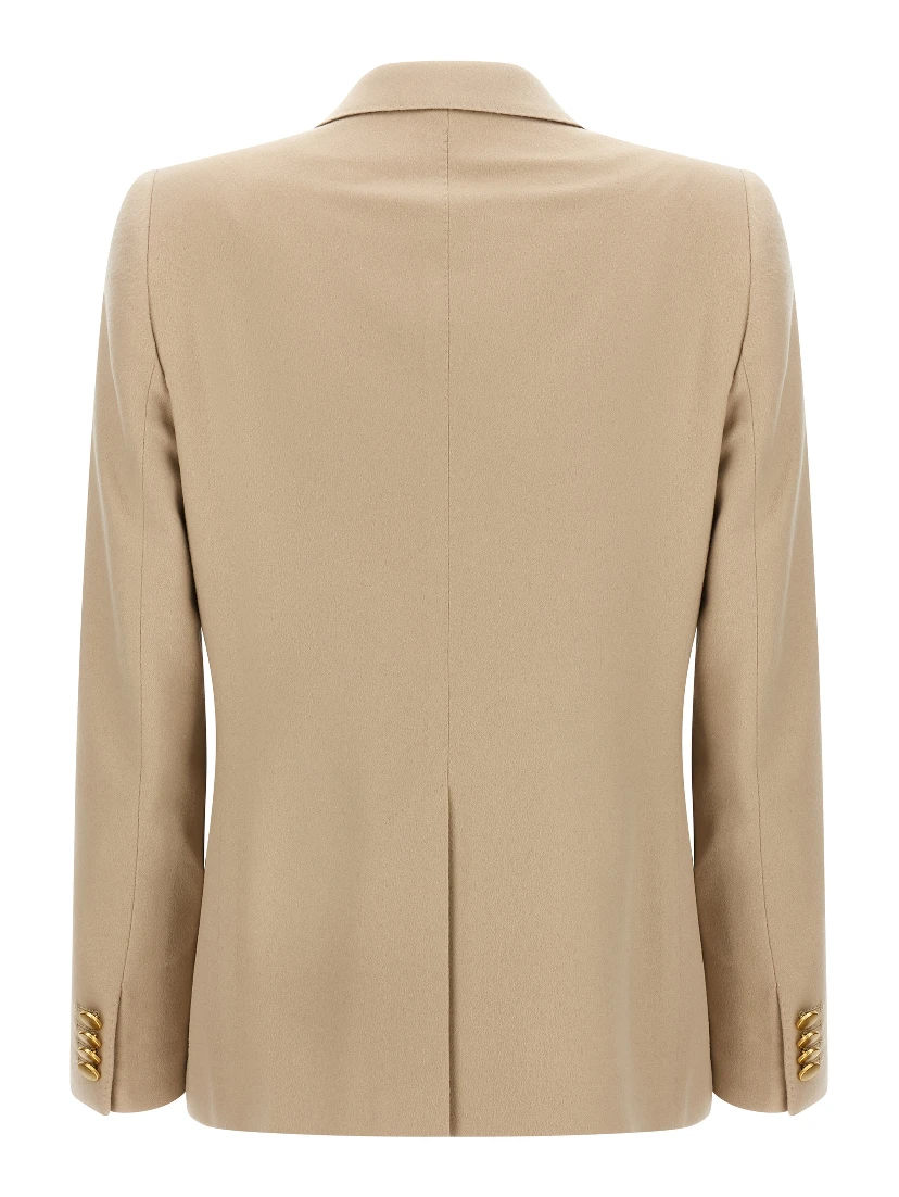 Beige Cashmere Blazer