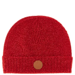 Red Wool Beanie