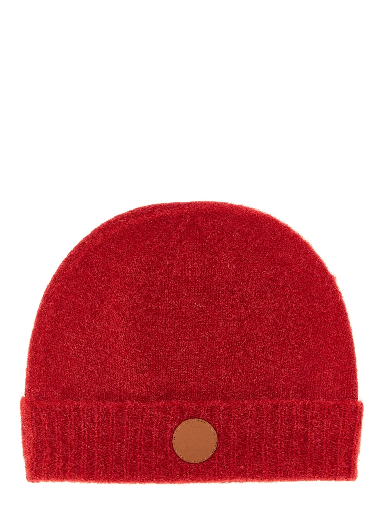 Red Wool Beanie