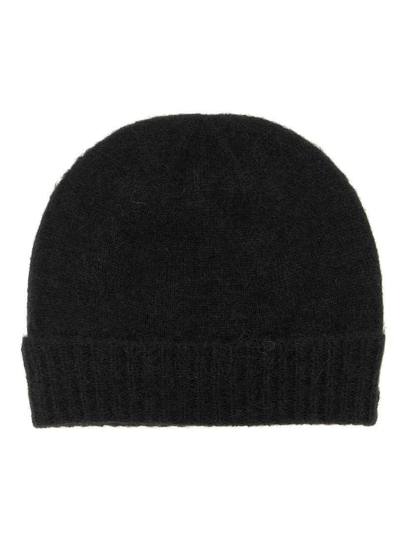 Black Wool Beanie