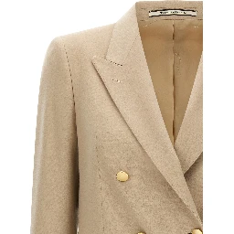 Beige Cashmere Blazer