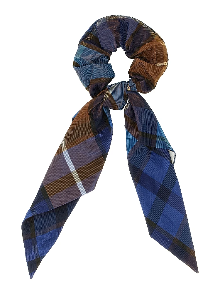 Blue Polyester Scrunchie alternative