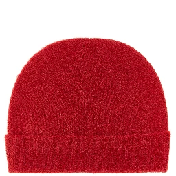 Red Wool Beanie