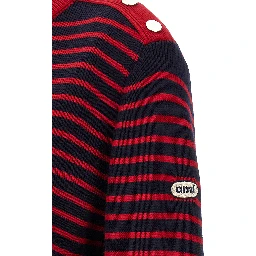 Blue Wool Cardigan