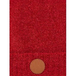 Red Wool Beanie