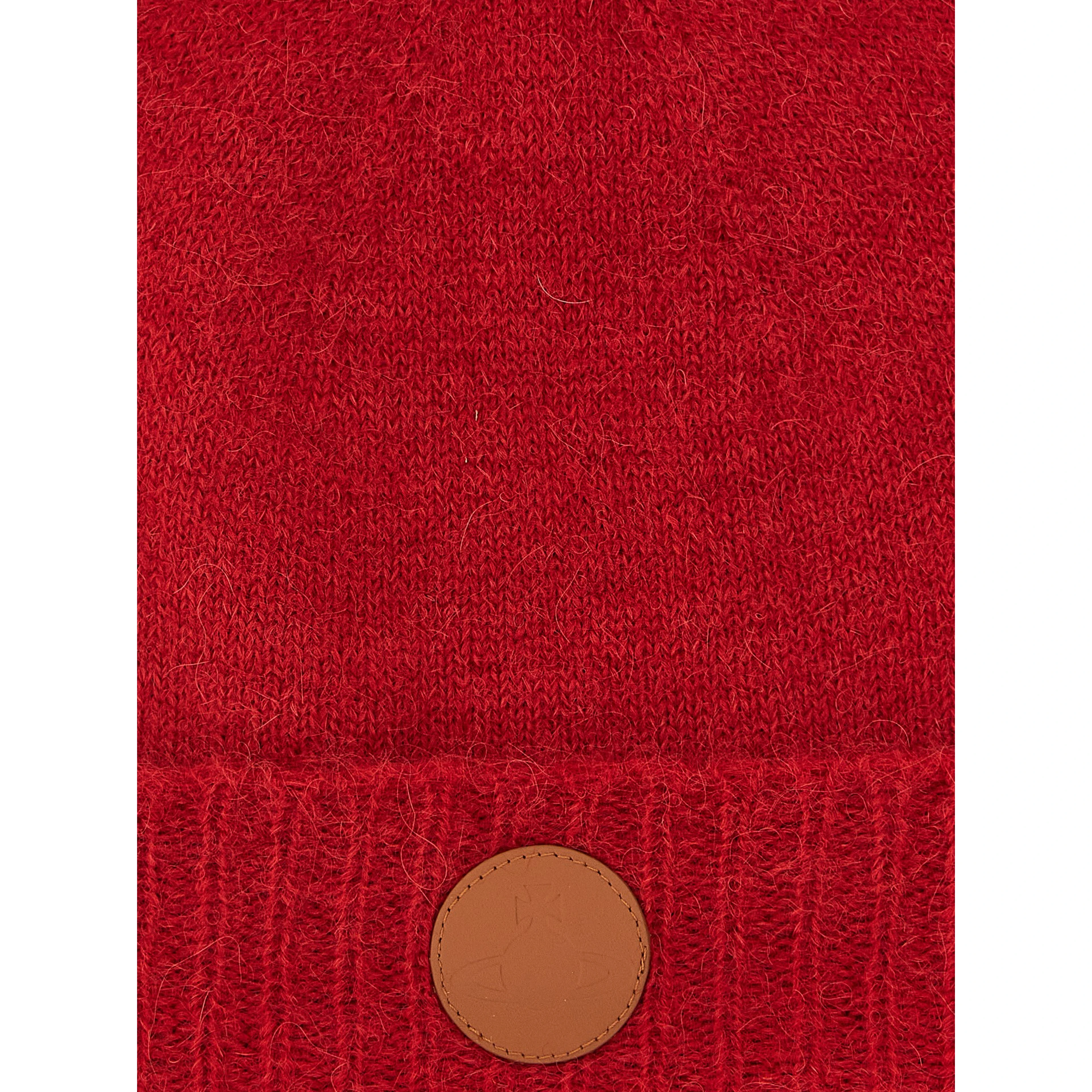 Red Wool Beanie