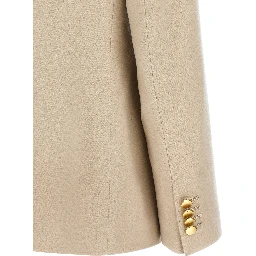 Beige Cashmere Blazer