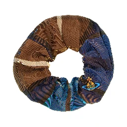 Multicolor Polyester Scrunchie