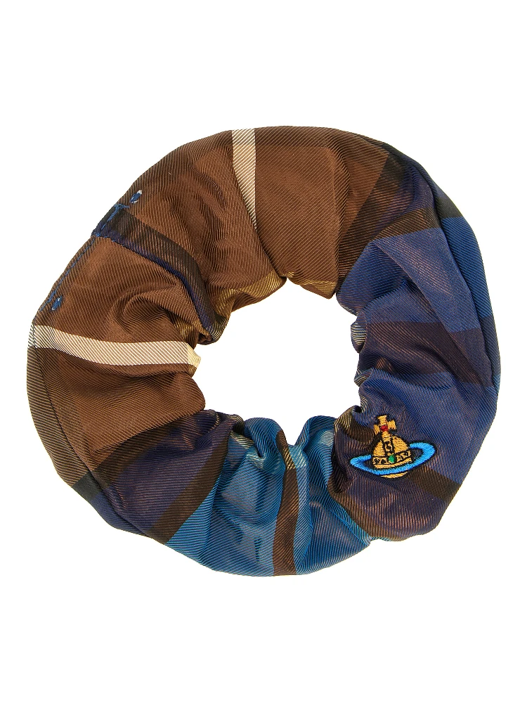 Multicolor Polyester Scrunchie