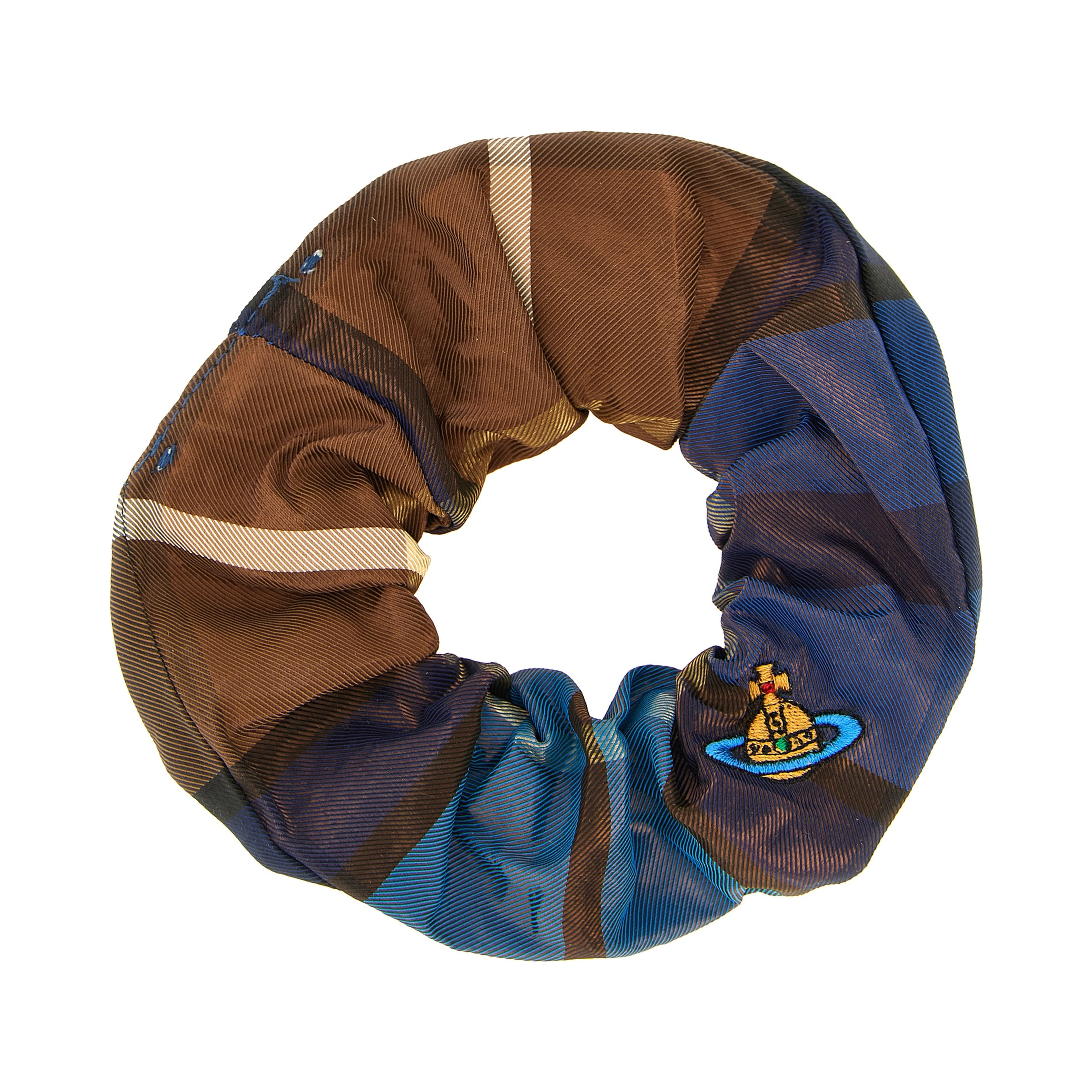 Multicolor Polyester Scrunchie