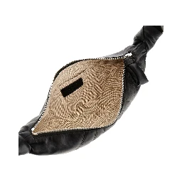 Nappa leather small 'Croissant' bag
