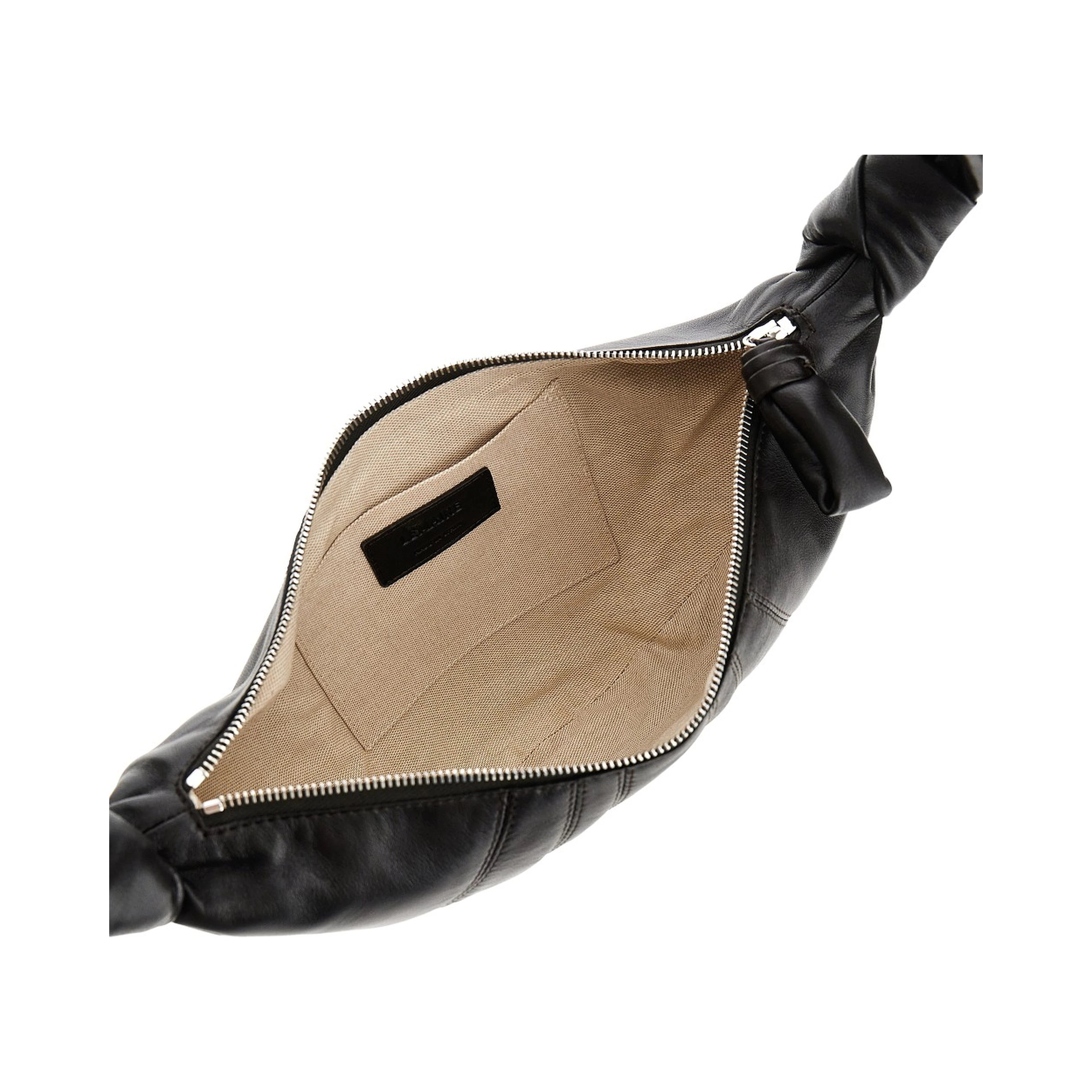 Nappa leather small 'Croissant' bag