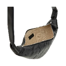 Nappa leather medium 'Croissant' bag