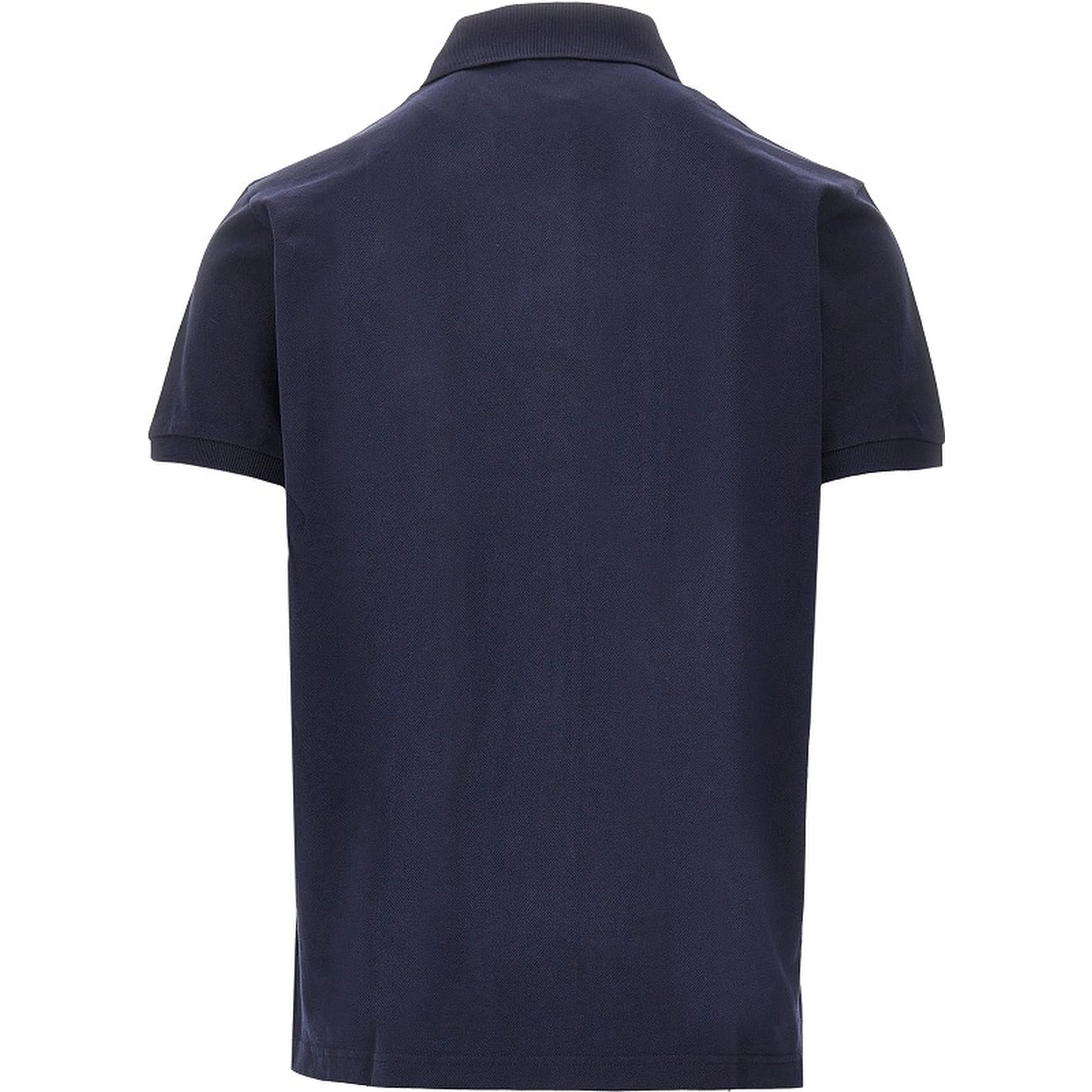 Logo embroidery piquet polo shirt