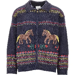 'Isles' cotton-blend cardigan