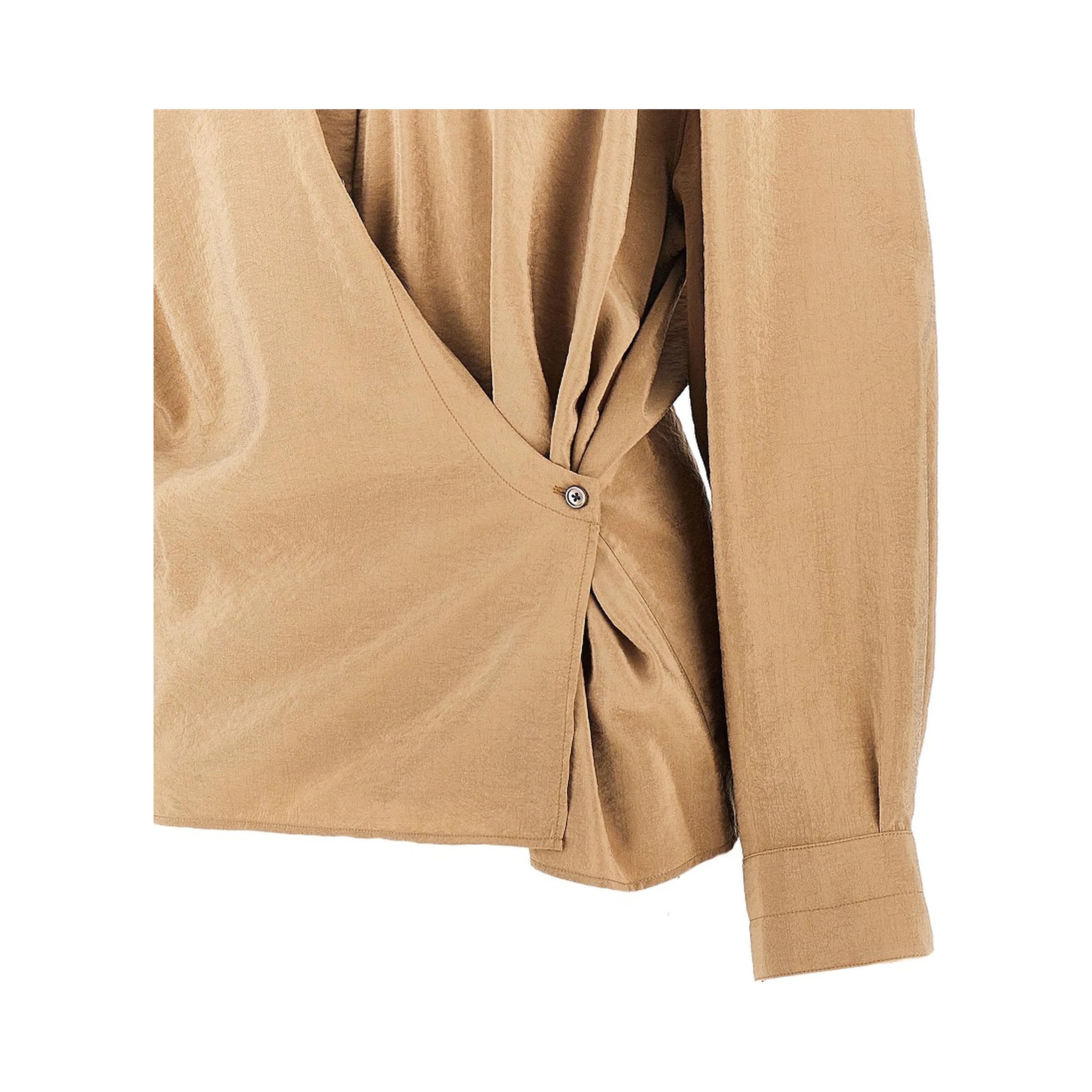 Cotton and silk Twisted shirt