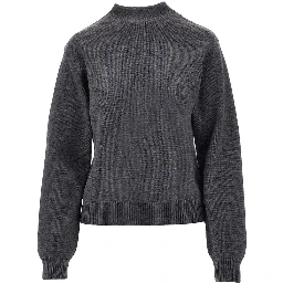 Reversible cashmere sweater