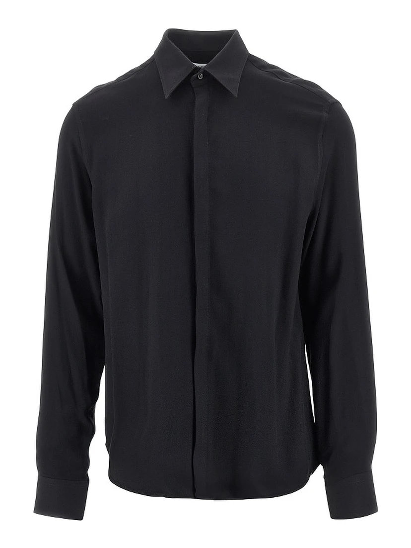 Viscose twill shirt
