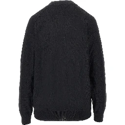 Wool-blend Twisted cardigan