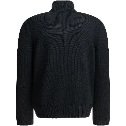 Padded Cardigan with Logo