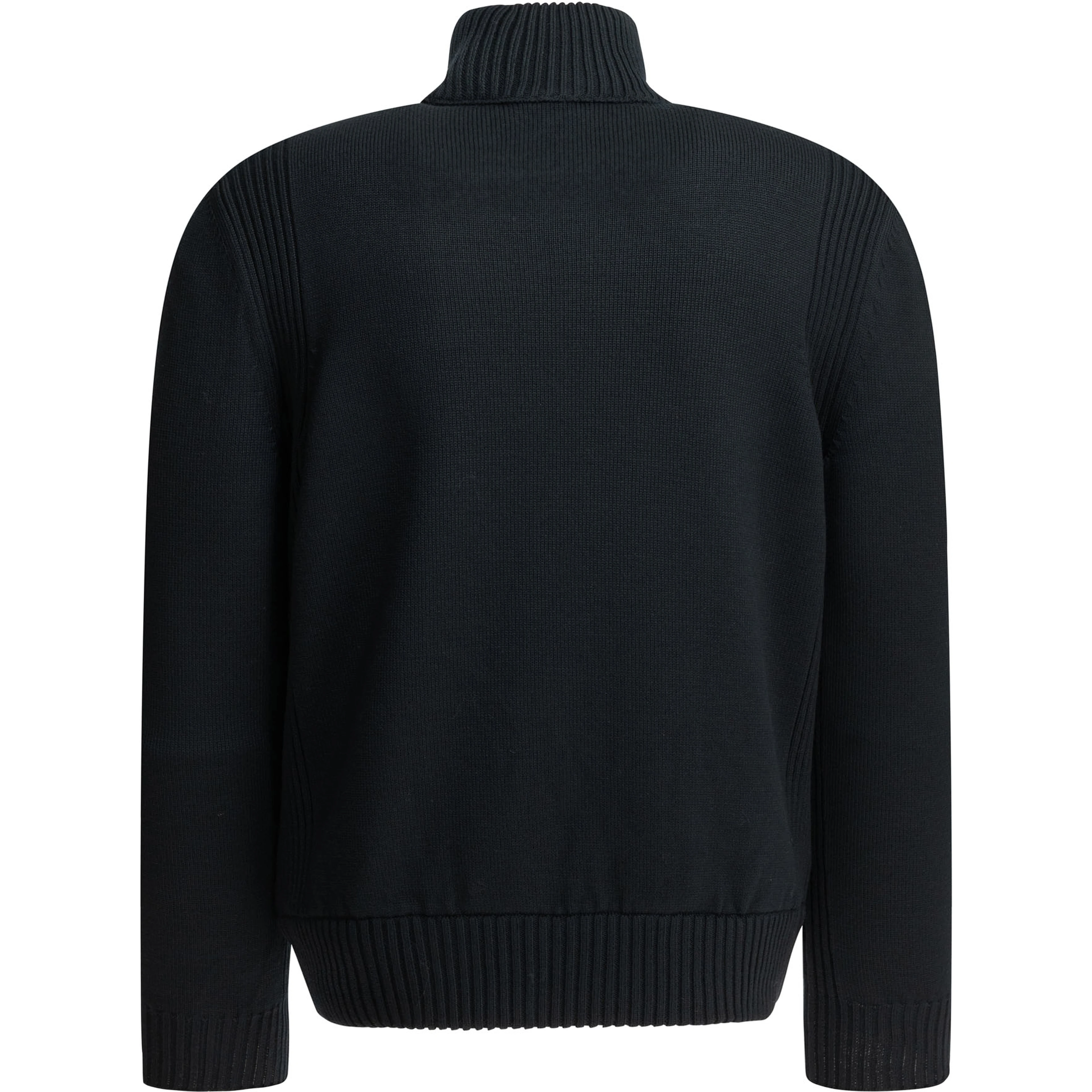 Padded Cardigan with Logo