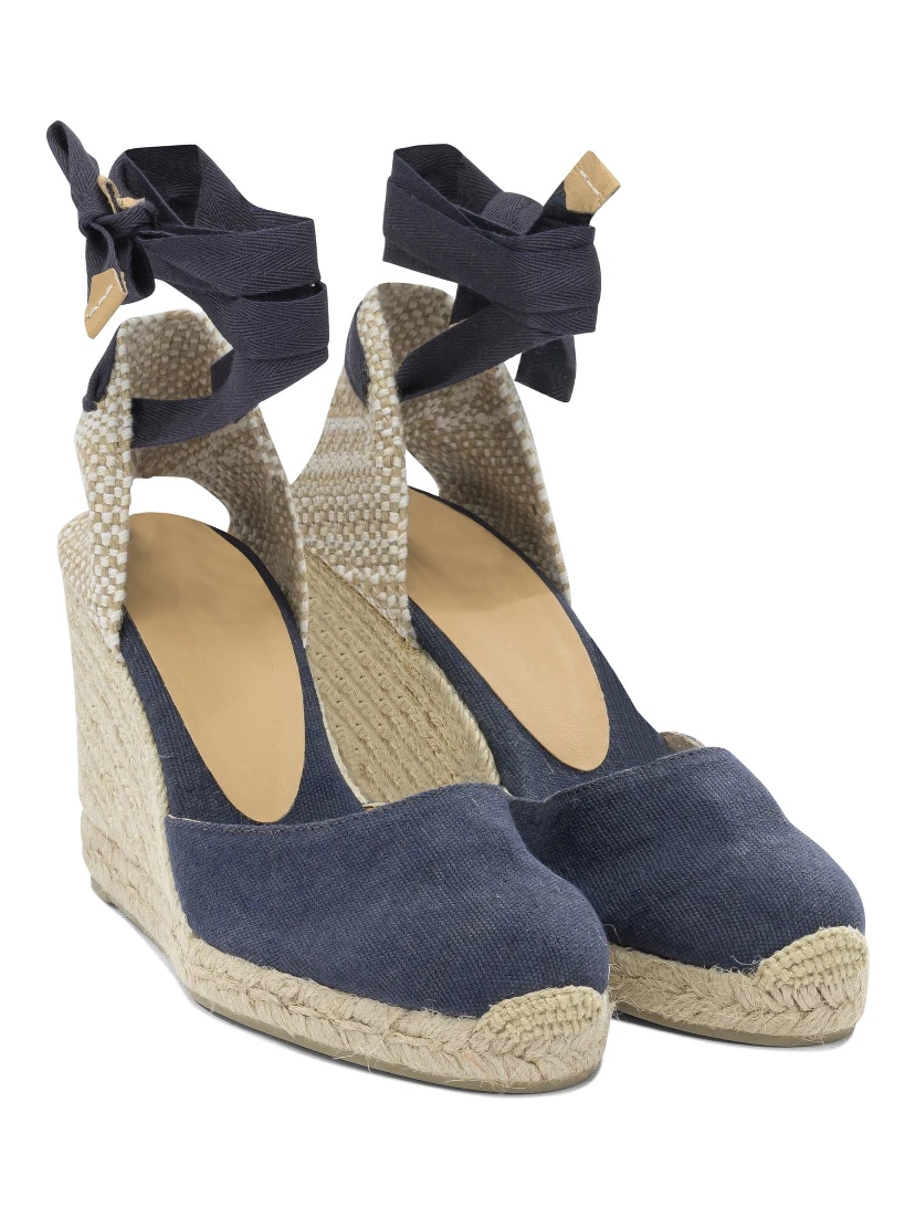 "Carina 90mm" high espadrilles
