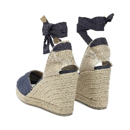 "Carina 90mm" high espadrilles