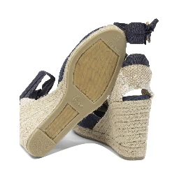 "Carina 90mm" high espadrilles