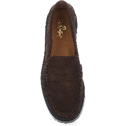Dawson RRS Suede Loafers with Brown Rubber Sole for Men