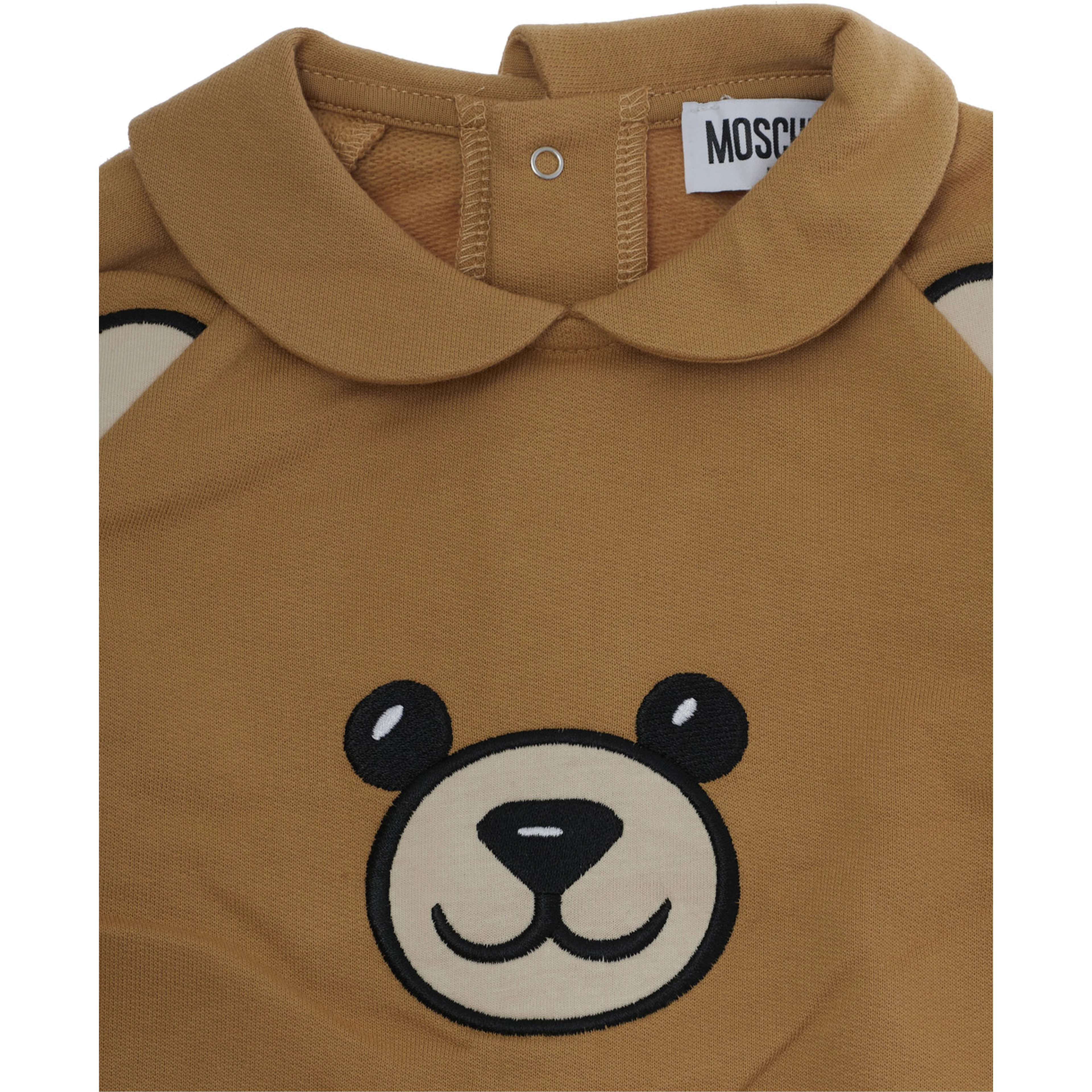 Babygrow with gift box in brown cotton for baby