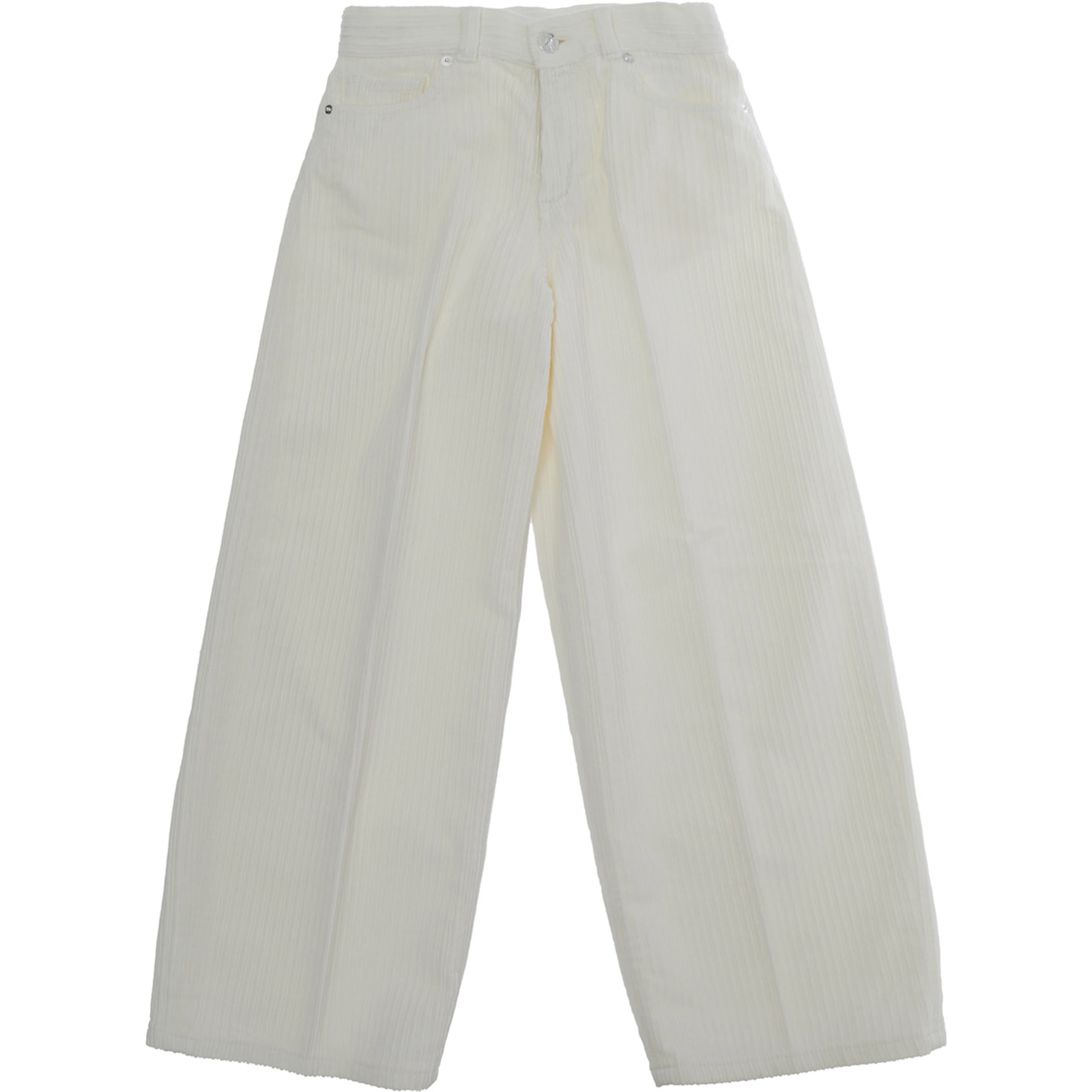 J-GEA OVERCARROT pants with 100% cotton white for boy