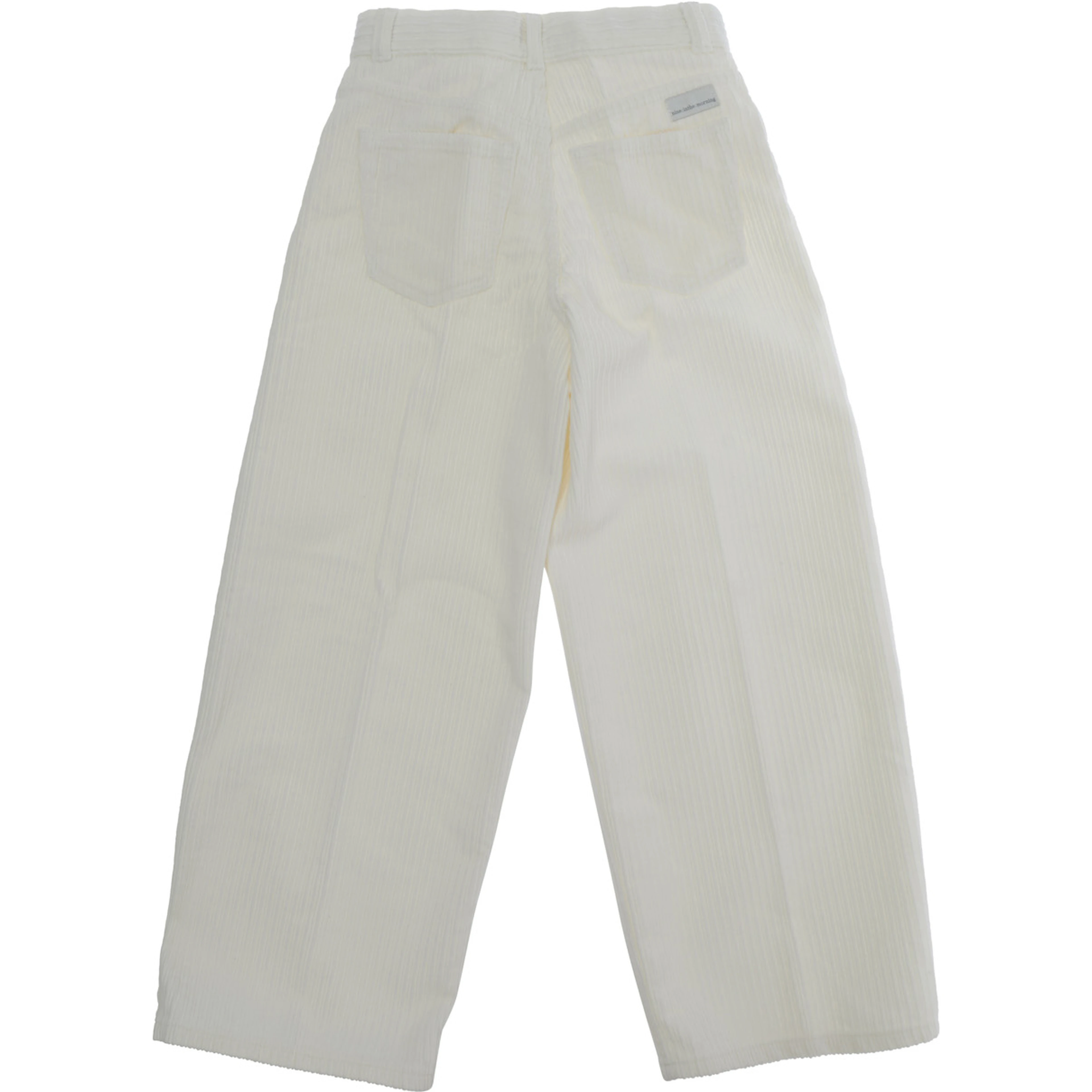 J-GEA OVERCARROT pants with 100% cotton white for boy