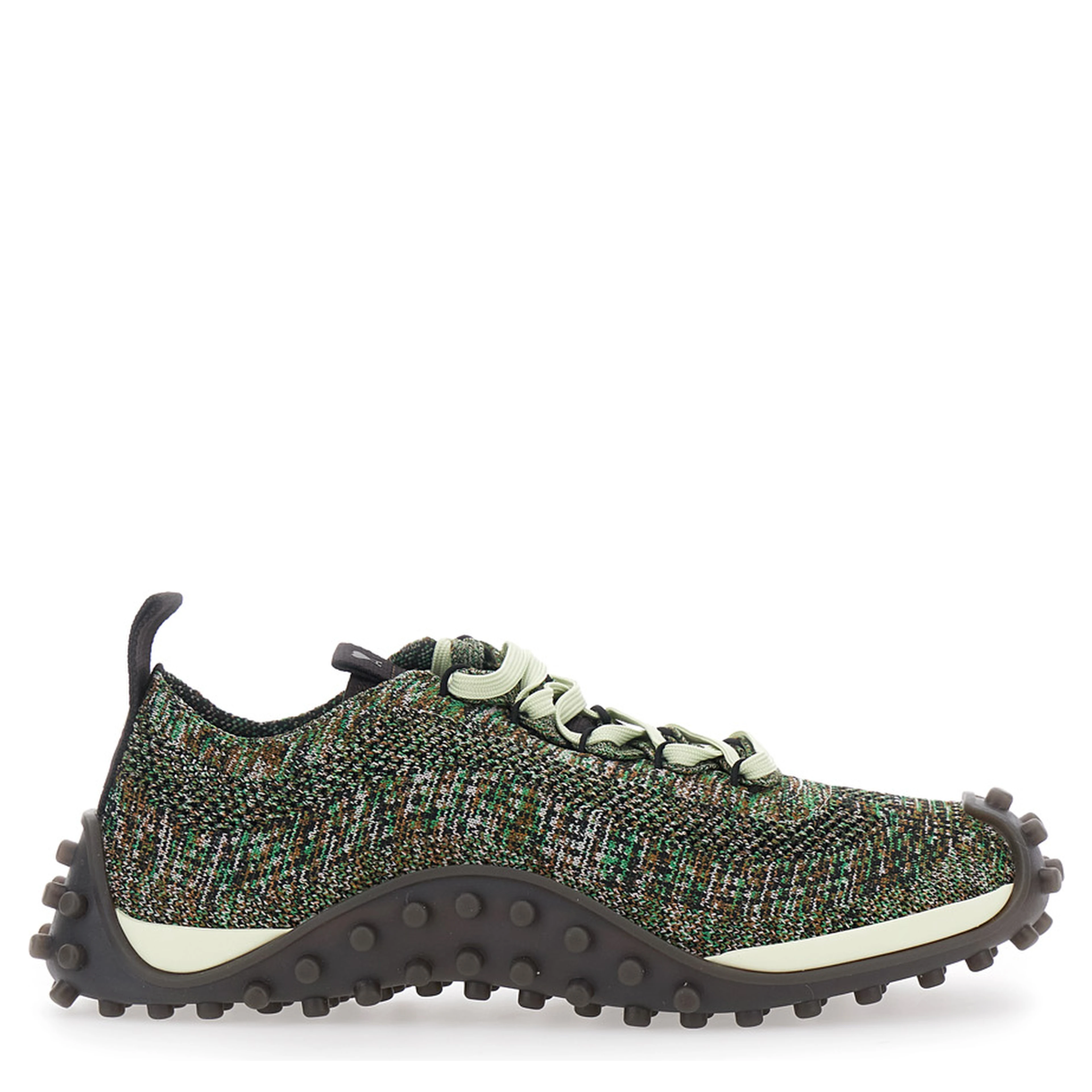 MIRAGE SNEAKERS with rubber sole and Tech Fabric upper Brown Men