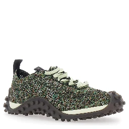 MIRAGE SNEAKERS with rubber sole and Tech Fabric upper Brown Men