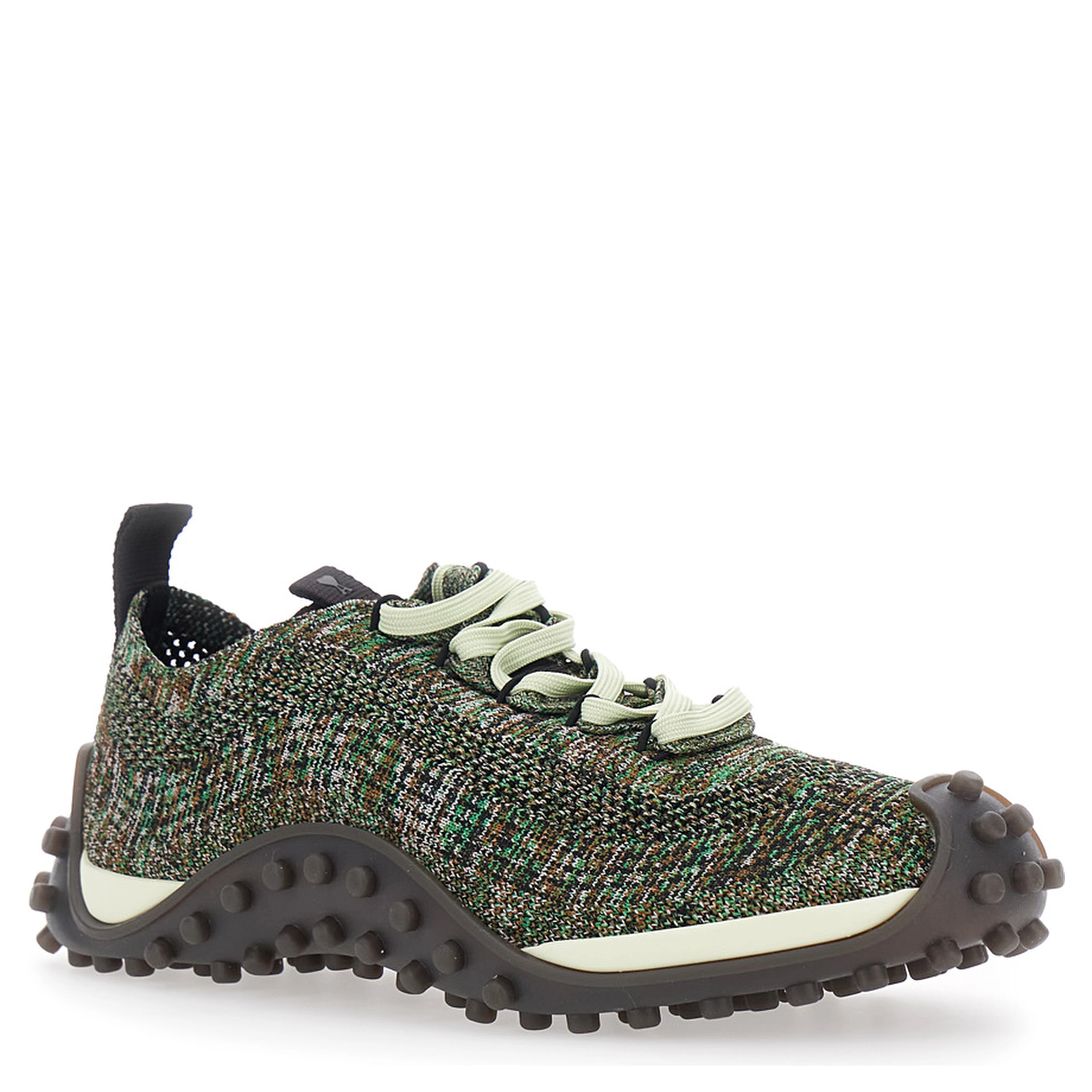 MIRAGE SNEAKERS with rubber sole and Tech Fabric upper Brown Men