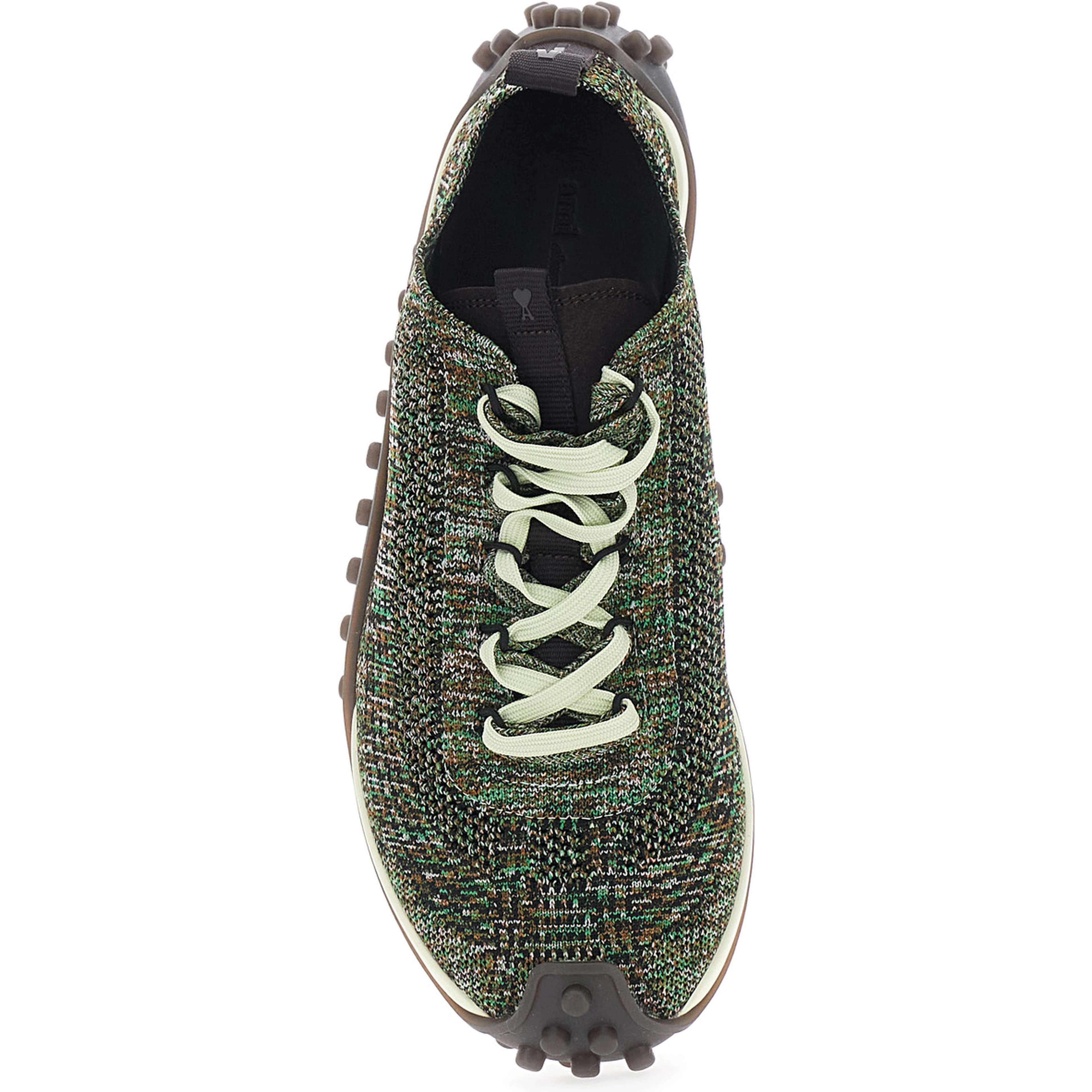 MIRAGE SNEAKERS with rubber sole and Tech Fabric upper Brown Men
