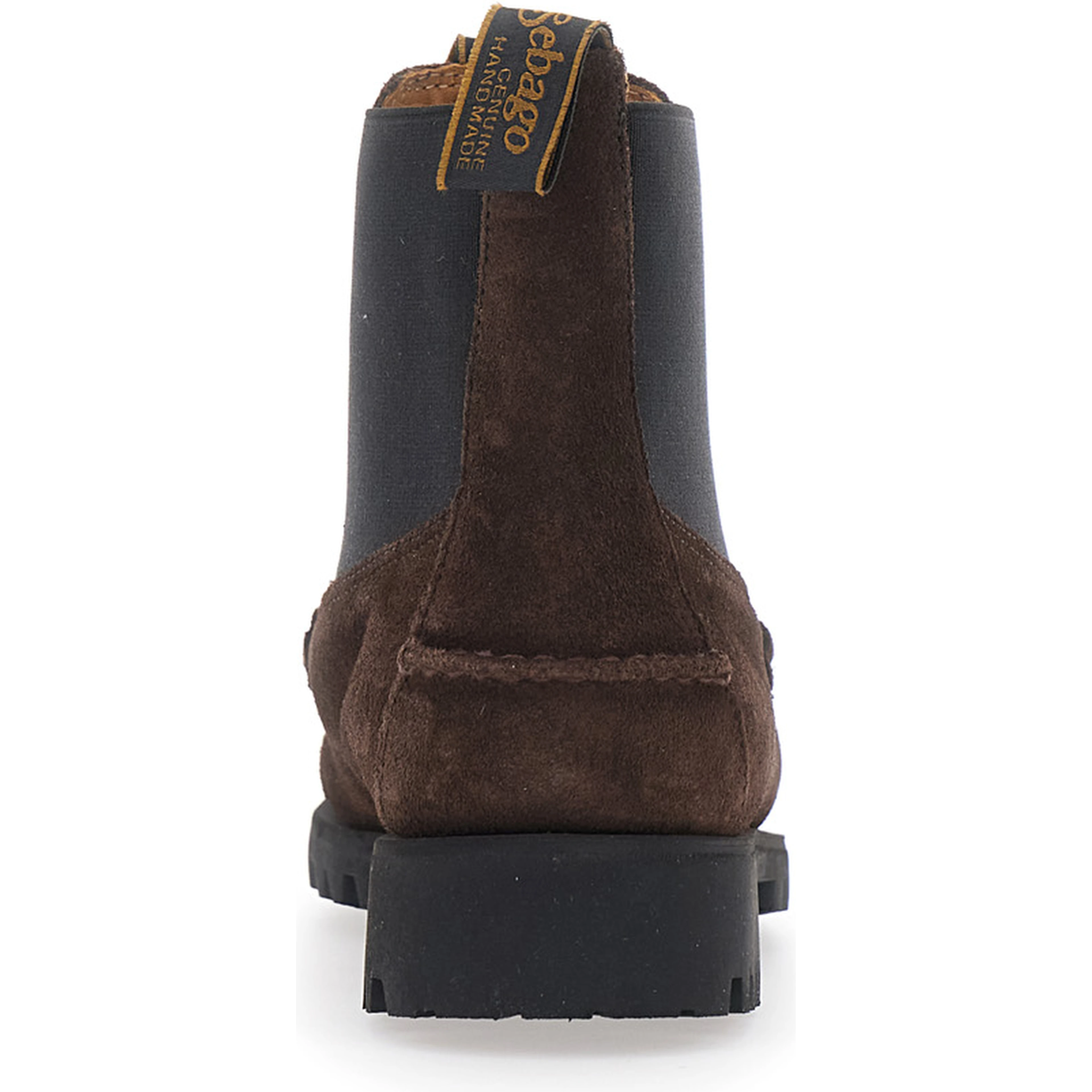 CALLIOPE SUEDE LUG Brown Rubber Sole Ankle Boots for Men
