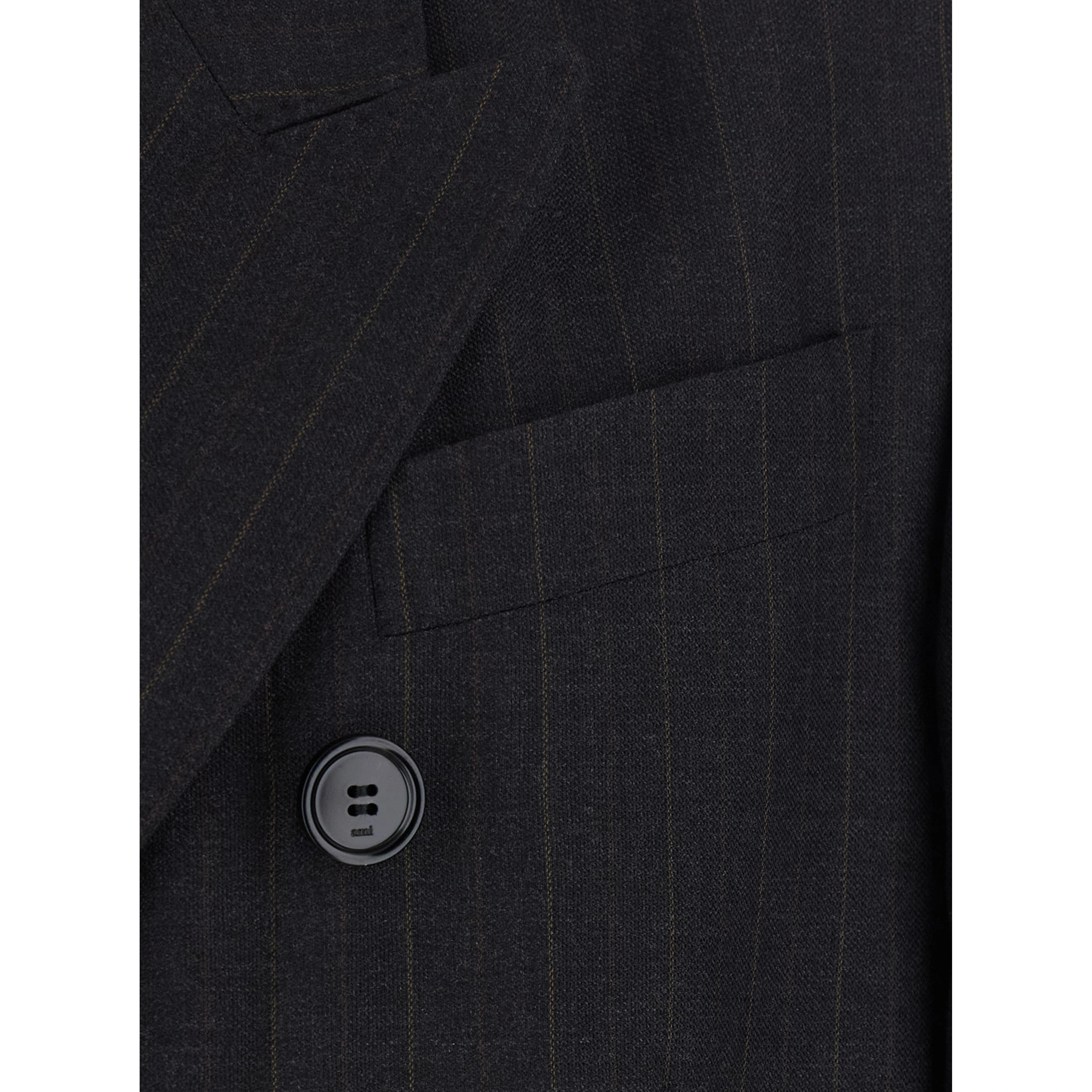 DOUBLE BREASTED BOXY FIT BLAZER with double-breasted and tailoring details in polyester Gray Men